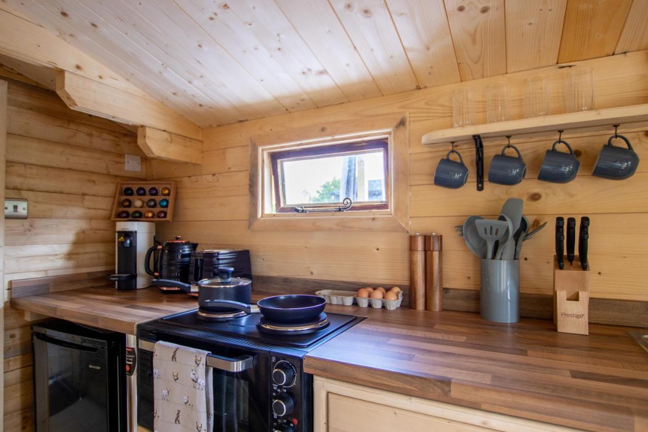 Choller Lake Lodges - Primrose Cabin With Private Hot Tub Arundel Zewnętrze zdjęcie